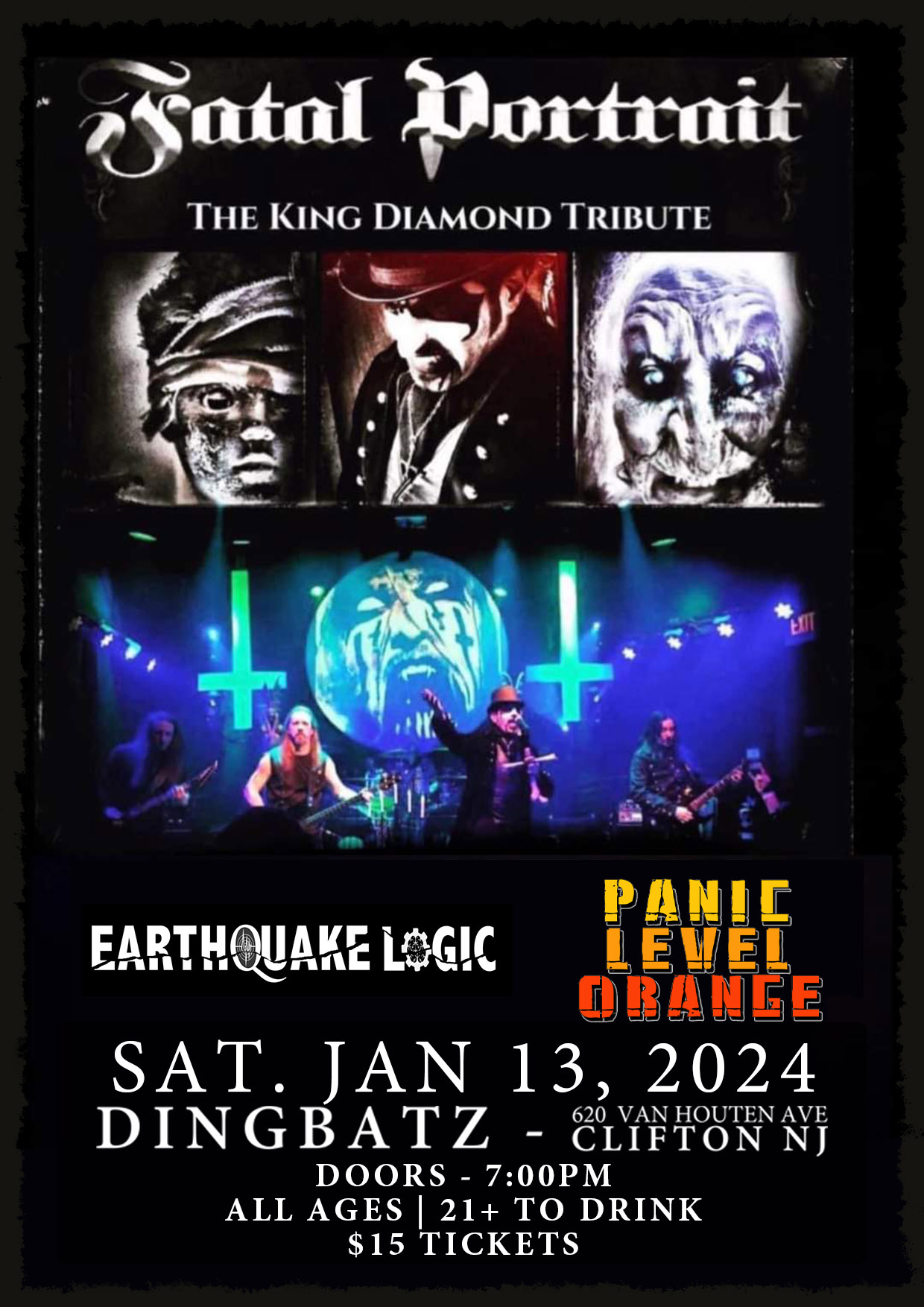 Fatal Portrait (The King Diamond Tribute) / Panic Level Orange ...